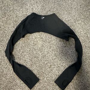 Gymshark Black Long Sleeve Shrug